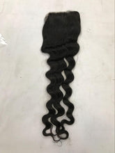 Load image into Gallery viewer, 4 x 4 Brazilian Hollywood Wave Closure