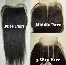Load image into Gallery viewer, 4 x 4 Brazilian Silky Straight Closure