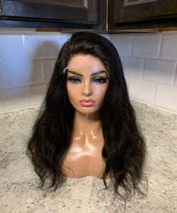 Wholesale 5 x 5 Transparent Lace Straight Wig